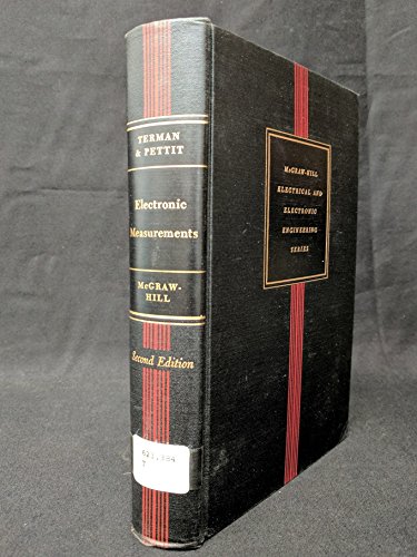 electronic measurements 2rev edition terman, frederick emmons, and joseph mayo petit 0070635501, 9780070635500