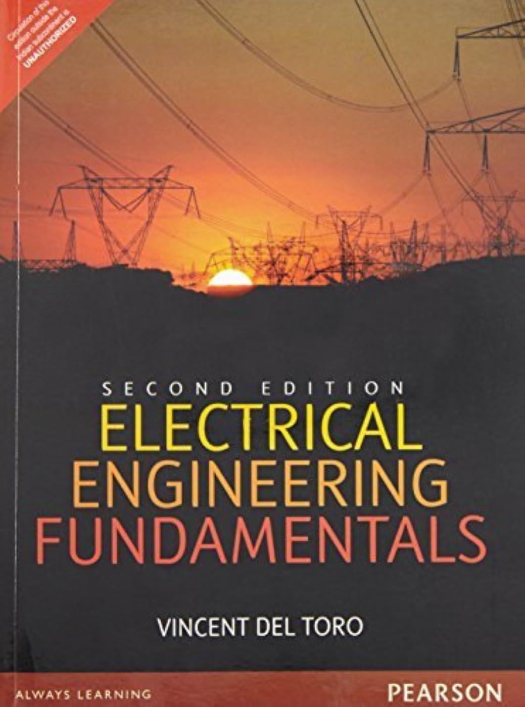 electrical engineering fundamental paperback del toro 2nd edition del toro 9332551766, 9789332551763
