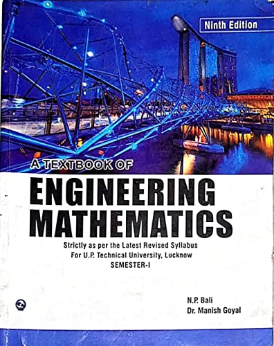 engineering mathematics i 7/ed paperback bali  bali 9383828633, 9789383828630