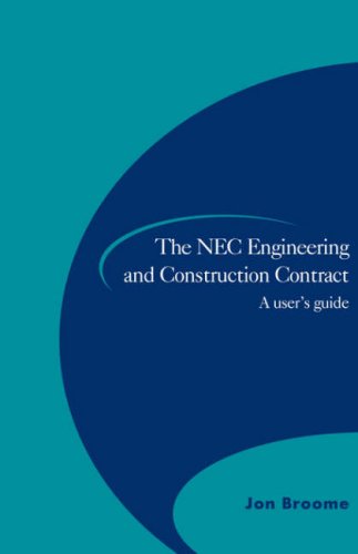 nec engineering and construction contract users guide  jon broome 0727727508, 9780727727503