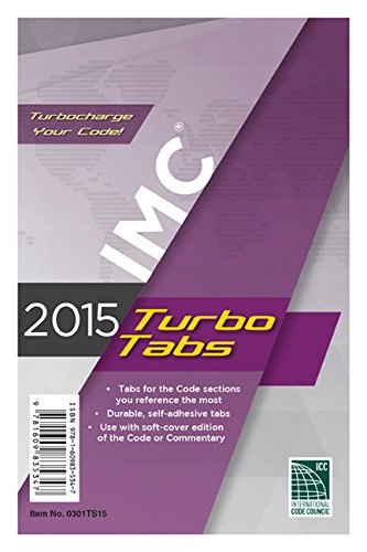 2015 international mechanical code turbo tabs for soft cover 1st edition international code council