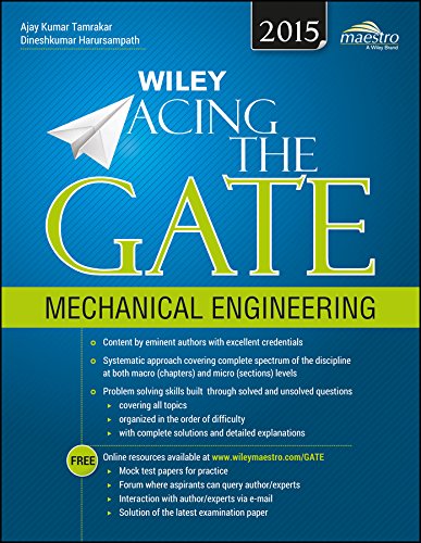 wiley acing the gate 1st edition ajay kumar tamrakar 8126545429, 9788126545421