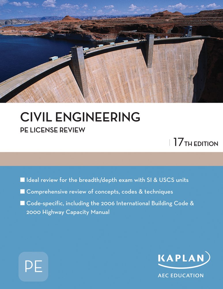 civil engineering pe license review 17th edition banks, james, das, braja m, larock, bruce e, nelson, thomas,