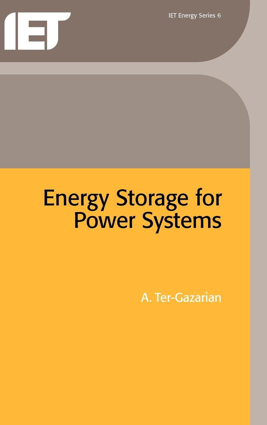 energy storage for power systems  ter gazarian, andrei g. 0863412645, 9780863412646