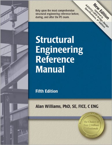 structural engineering reference manual 5th edition williams phd  se  fice  c eng, alan 1591263352,