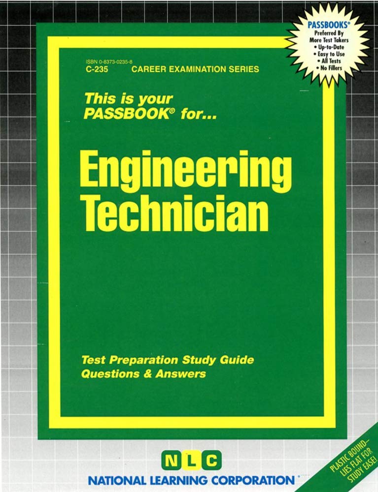 engineering technician none edition national learning corporation 0837302358, 9780837302355