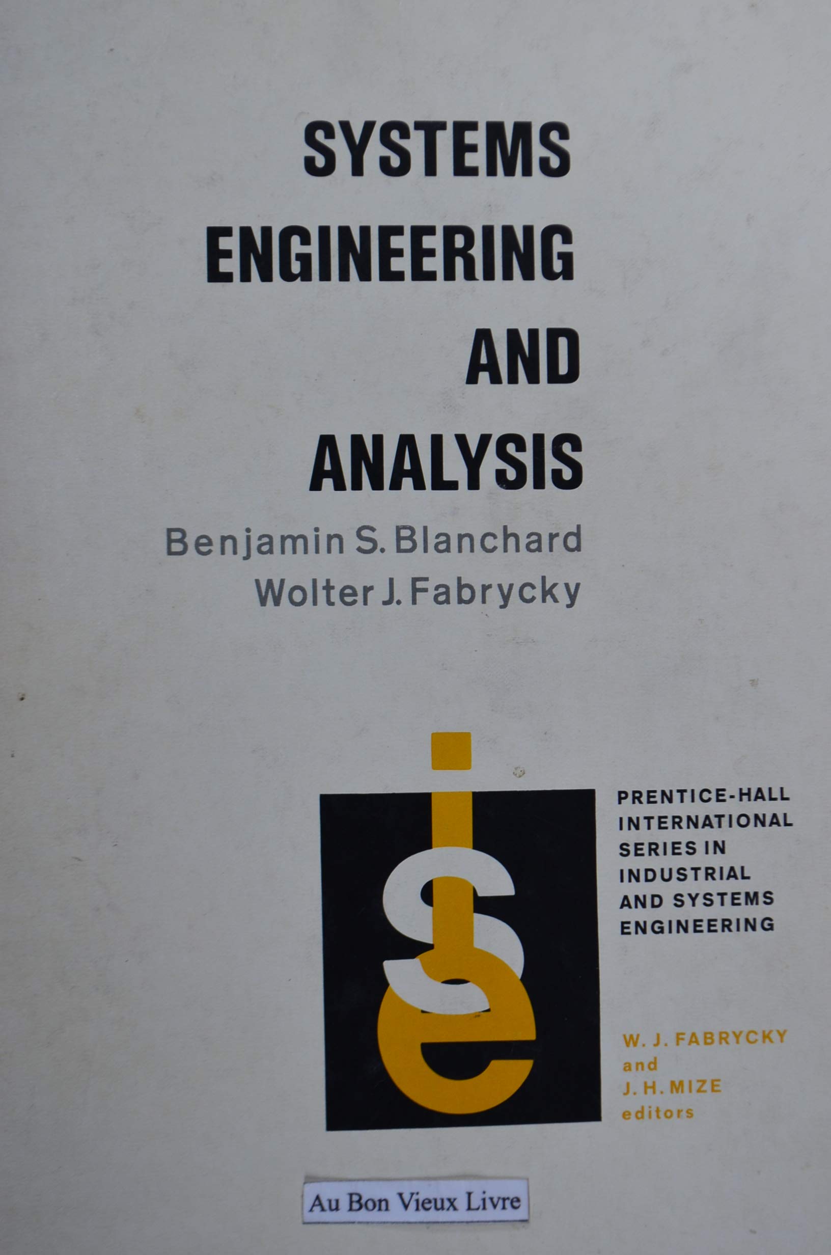 systems engineering and analysis nullth edition blanchard, benjamin s 013881631x, 9780138816315
