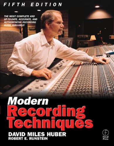 modern recording techniques 5th edition huber, david miles, runstein, robert e. 0240804562, 9780240804569