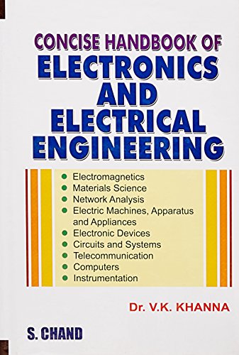 concise handbook of electronics and electrical engineering  v.k. khanna 8121923190, 9788121923194