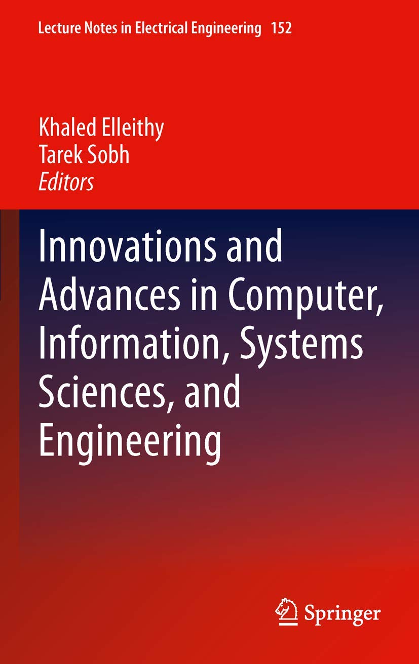 innovations and advances in computer information systems sciences and engineering 2013 edition tarek (edt)