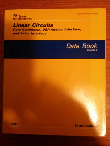 linear circuits data aquisition and conversion data book  texas instruments engineering 0685624935,