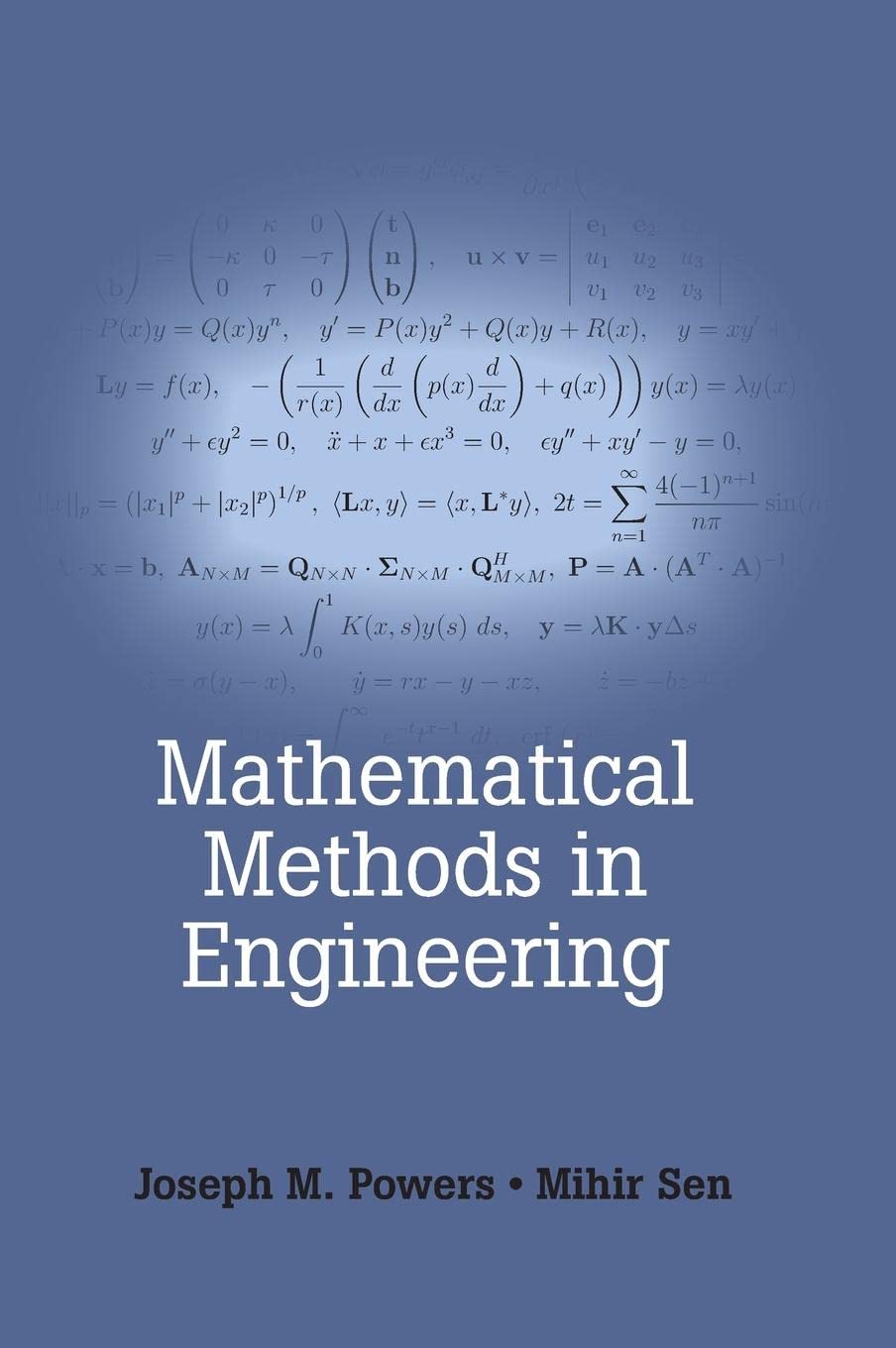 mathematical methods in engineering 1st edition powers, joseph m., sen, mihir 1107037042, 9781107037045