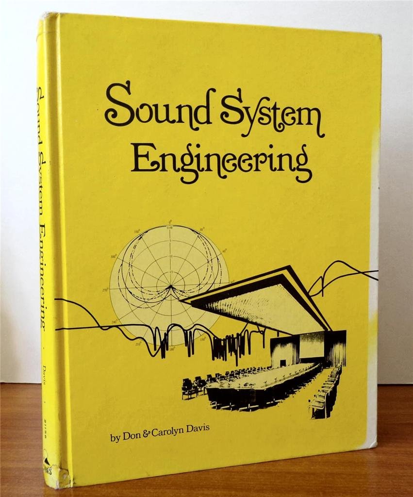 sound system engineering 1st edition davis, donald bast, and davis, carolyn 0672211564, 9780672211560