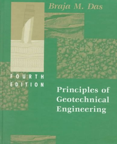 principles of geotechnical engineering 4th edition das, braja m. 0534951791, 9780534951795