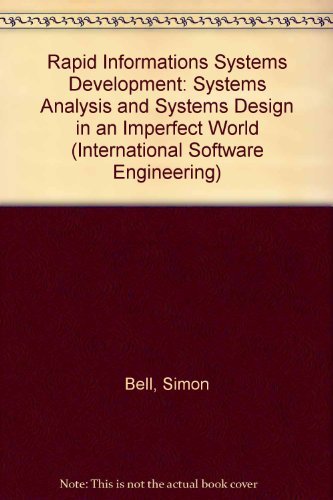 rapid informations systems development  bell, simon, wood harper, a.t. 0077094271, 9780077094270