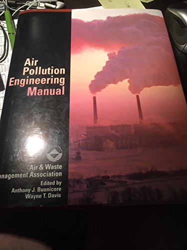 air pollution engineering manual edition buonicore, anthony j. 0442008430, 9780442008437