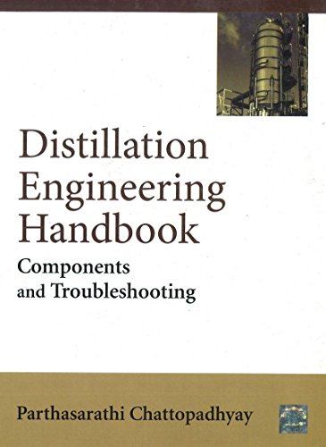 distillation engineering handbook components and troubleshooting  parthasarathi chattopadhyay 0070704236,