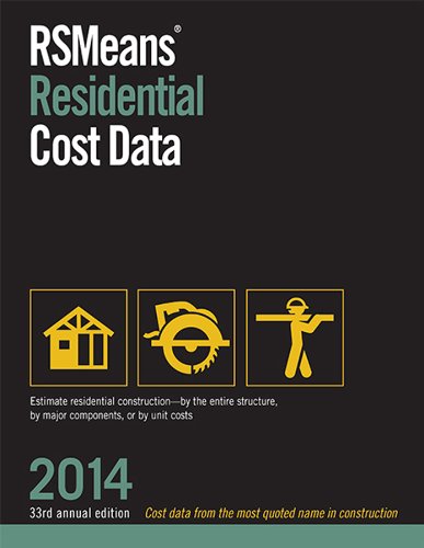 rsmeans residential cost data 2014 33rd edition rsmeans engineering department 1940238161, 9781940238166