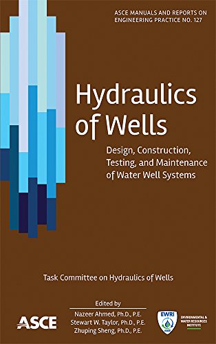 hydraulics of wells design construction testing and maintenance of water well systems  task committee on
