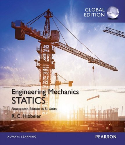 engineering mechanics statics plus masteringengineering with 14th edition russell hibbeler 1292089334,