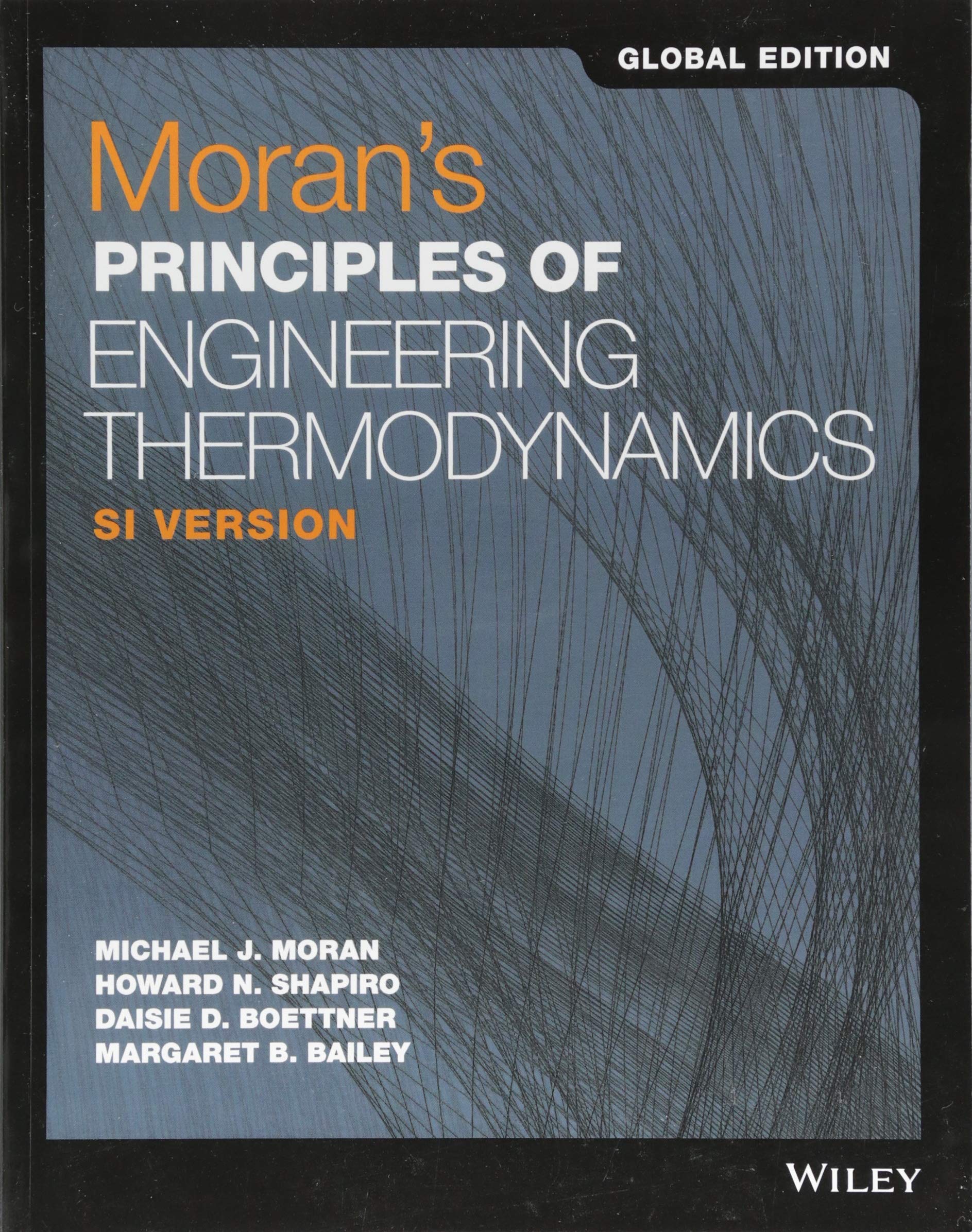 morans principle of engineering thermody moran, michael j. 1119454069, 9781119454069