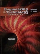 engineering and technology education learning by design 2nd edition mike hacker 0132378744, 9780132378741