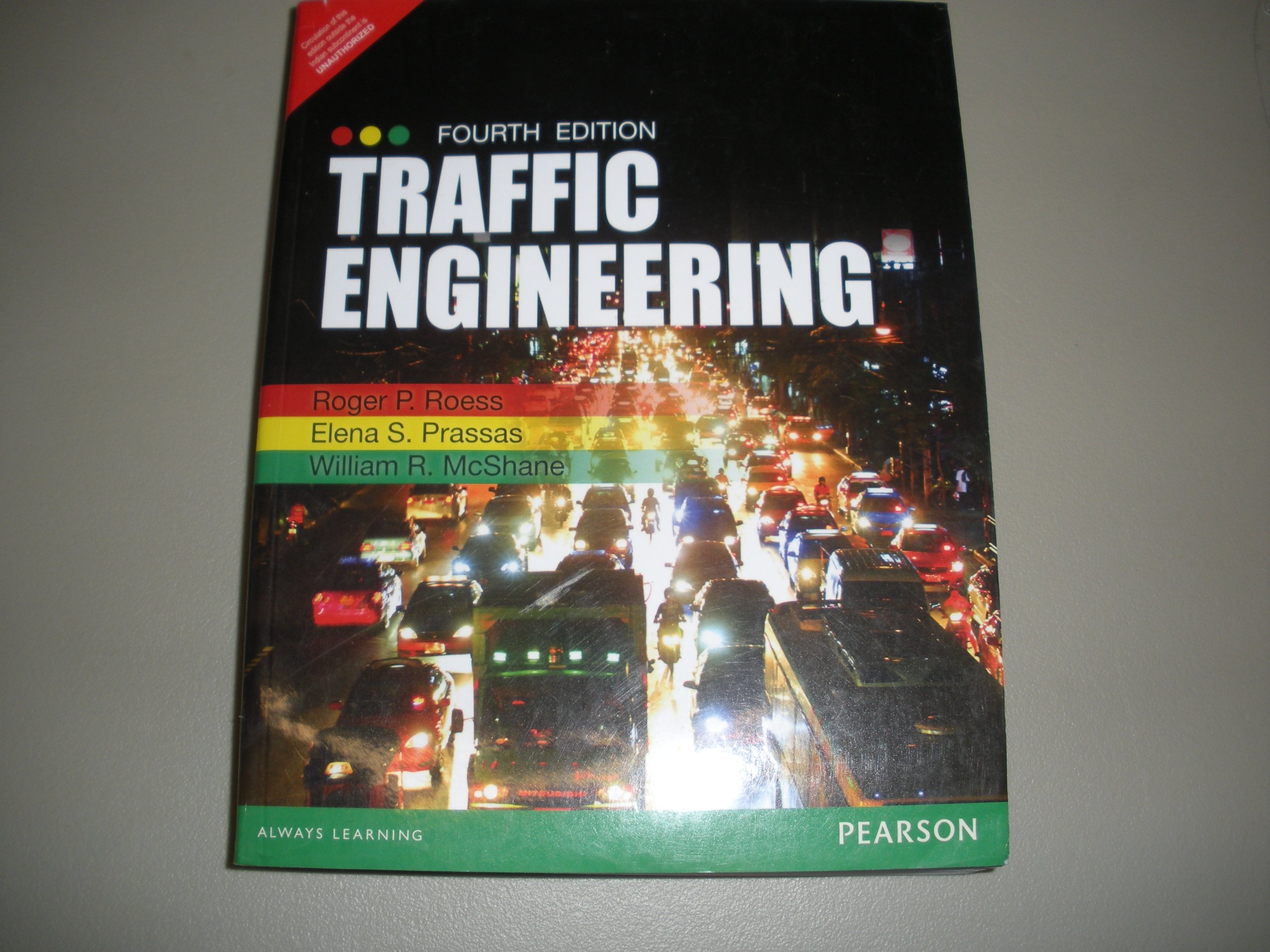 traffic engineering  edition 4th edition pearson india 9332509360, 9789332509368