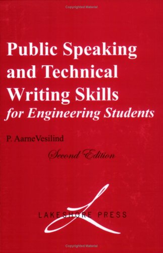 public speaking and technical writing skills for engineering students 2nd edition lea nurske 0965053989,