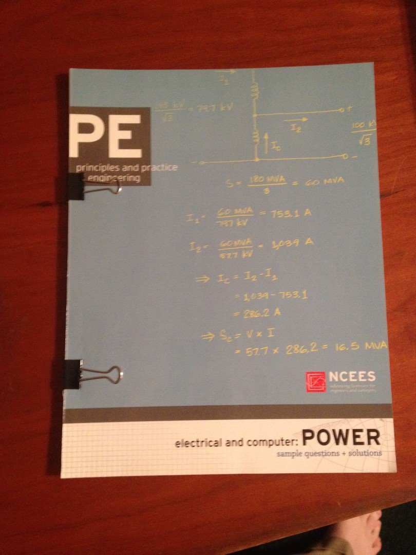 pe electrical and computer engineering power practice exam november 2014 edition ncees 1932613560,