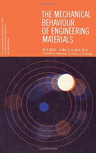 mechanical behaviour of engineering tools  biggs, william derrick 0080114148, 9780080114149
