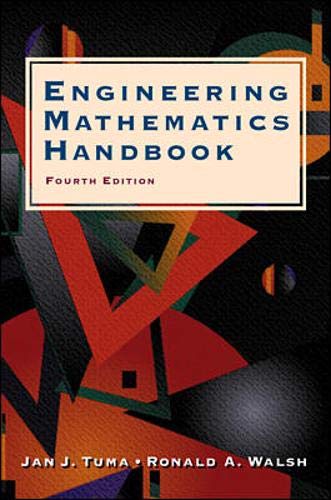 engineering mathematics handbook 4th edition jan j. tuma 0070655294, 9780070655294