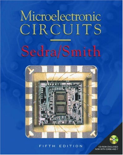 microelectronic circuits rom 5th edition sedra, adel s., smith, kenneth c. 0195142519, 9780195142518