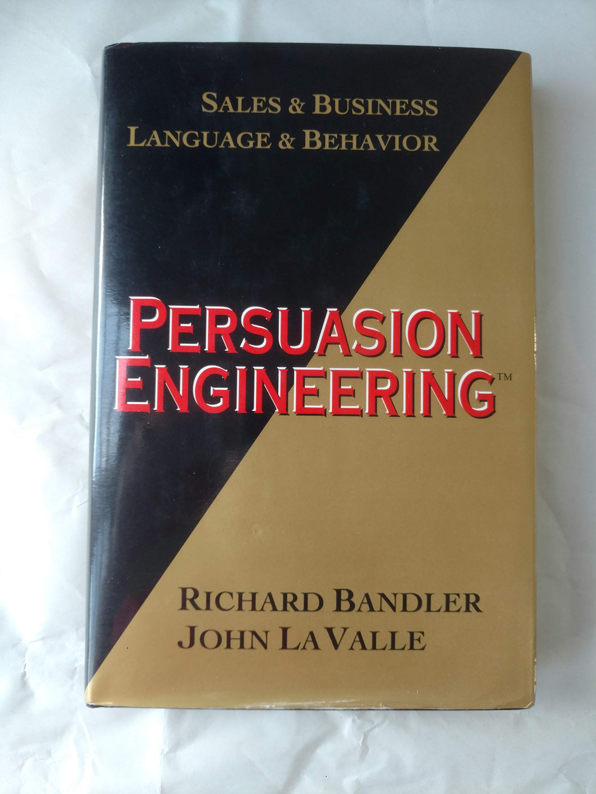 persuasion engineering 1st edition richard bandler, john la valle, la valle, john 0916990362, 9780916990367