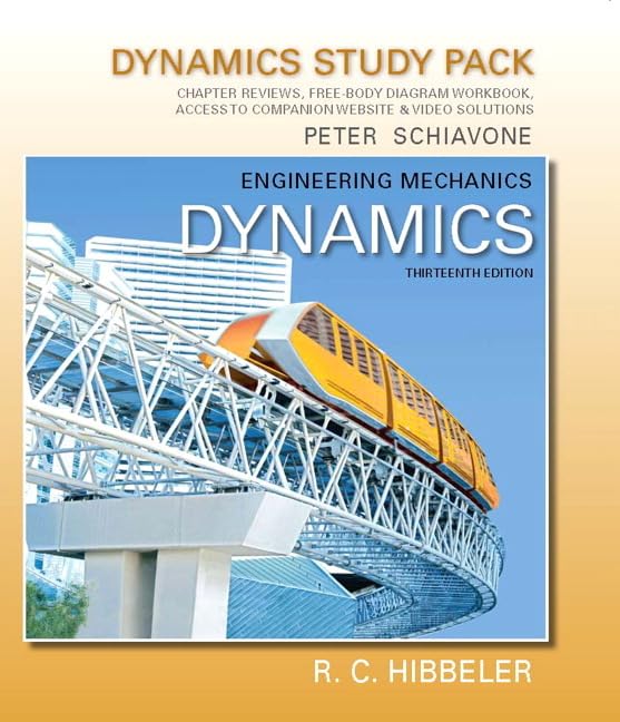 engineering mechanics dynamics dynamics study pack 13th workbook edition hibbeler, russell c 0132911299,