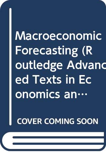 macroeconomic forecasting  greg tkacz 0415570158, 9780415570152