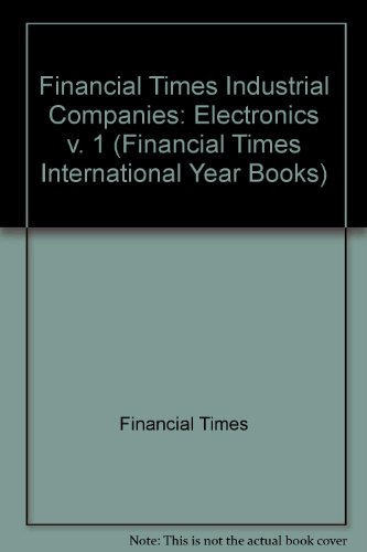 industrial companies electronics  financial times finance staff 0582016177, 9780582016170