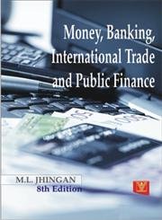 money banking international trade and public finance 8/e pb  jhingan m l 8182813840, 9788182813847