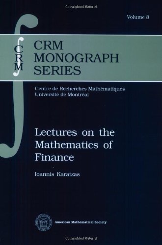 lectures on the mathmatics of finance new edition ioannis karatzas 0821809091, 9780821809099