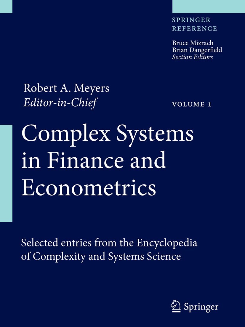 complex systems in finance and econometrics 2011 edition meyers, robert a. 1441977023, 9781441977021