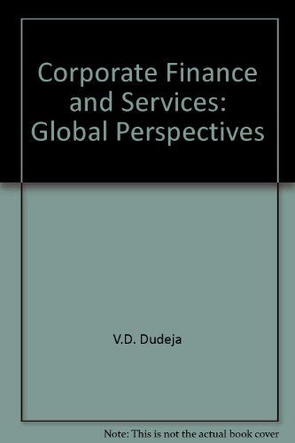 corporate finance and services global perspectives  v.d. dudeja 8188865249, 9788188865246