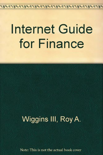internet guide for finance  wiggins 0201750406, 9780201750409