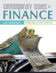 contemparary issues in finance  jagadeesha, shivakumar deene 8174467254, 9788174467256