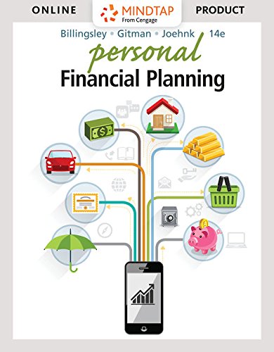 mindtapv2 0 finance printed access for billingsley/gitman/joehnks personal financial planning 14th edition