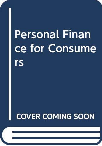 personal finance for consumers  trooboff, benjamin m 0382181832, 9780382181832