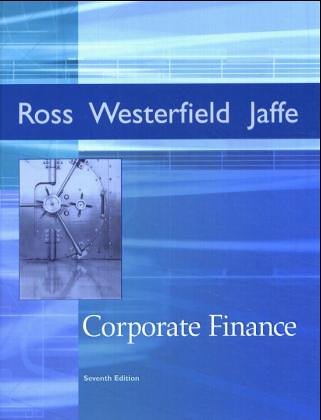 corporate finance rom and powerweb 7rev edition randolph westerfield, ross 0071118845, 9780071118842