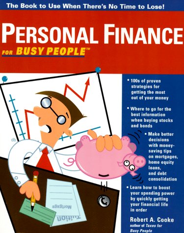 personal finance for busy people cooke, robert a. 0070125562, 9780070125568