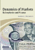 dynamics of markets econophysics and finance  mccauley, joseph l. 0521824478, 9780521824477