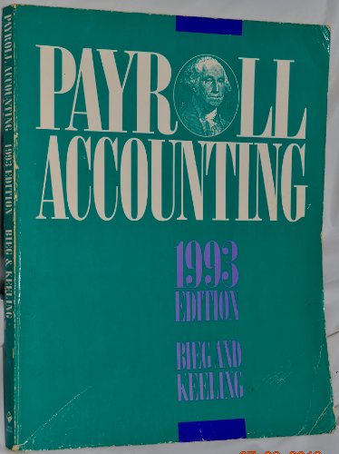 payroll accounting 1993 93rd edition lewis lewis keeling, b. lewis ke... 0538812079, 9780538812078