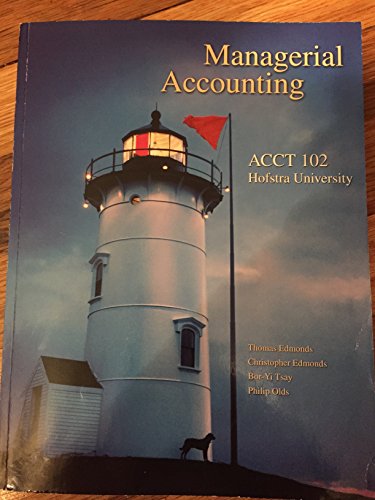 managerial accounting 7th edition by hilton ronald published by mcgraw hill/irwin hardcover 7th edition