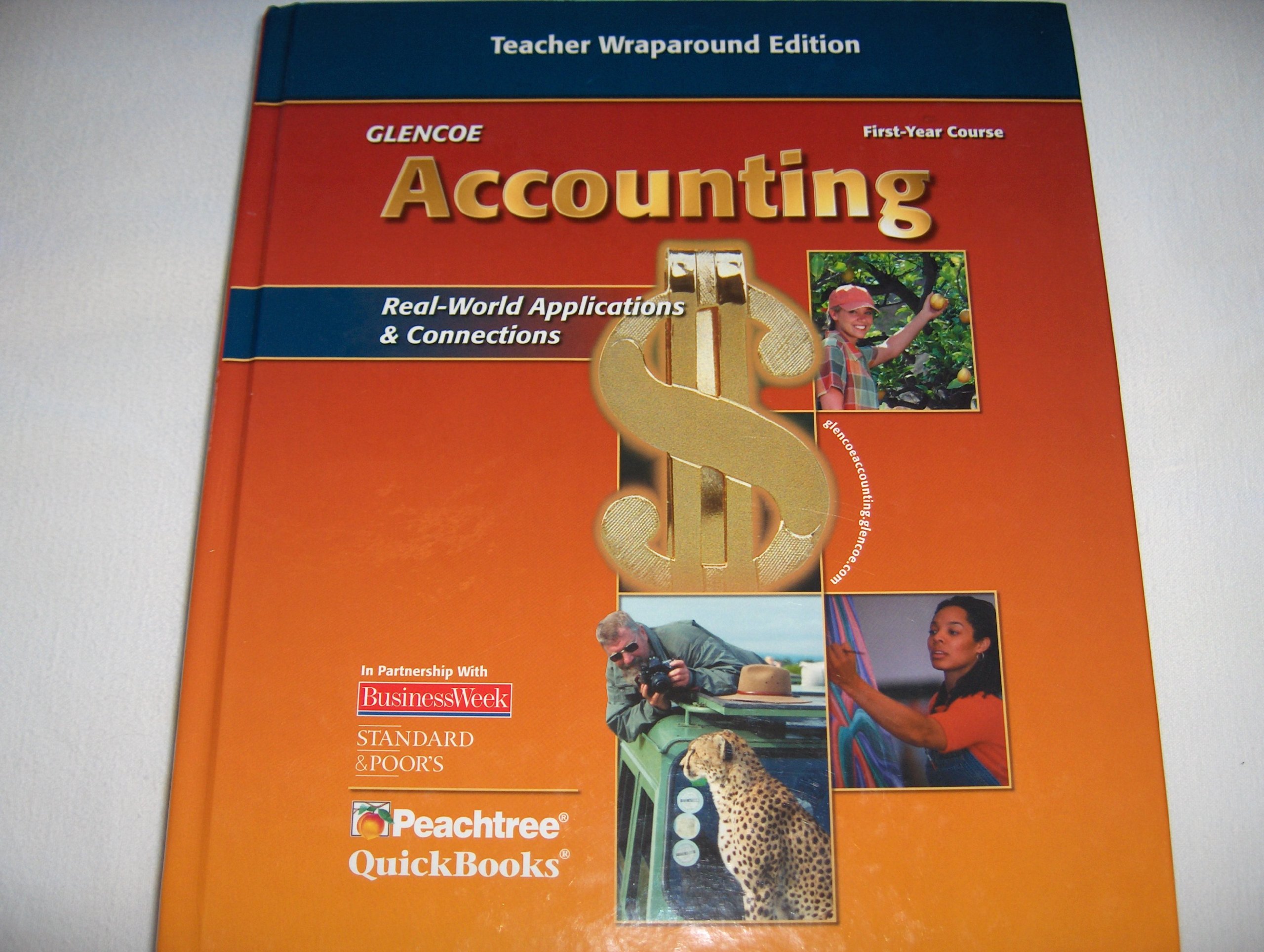 glencoe accounting high school first year course teacher wraparound edition  glencoe 0078739853, 9780078739859